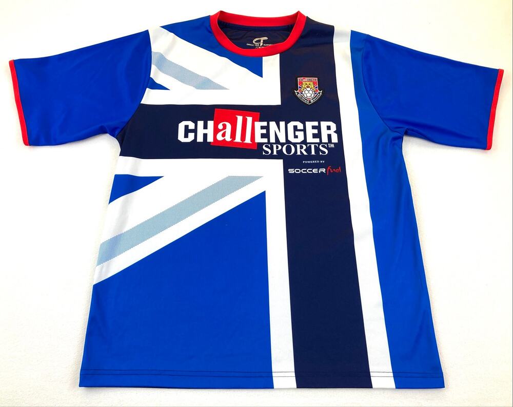 Challenger British Soccer Fuel Teamwear Activewear Jersey M